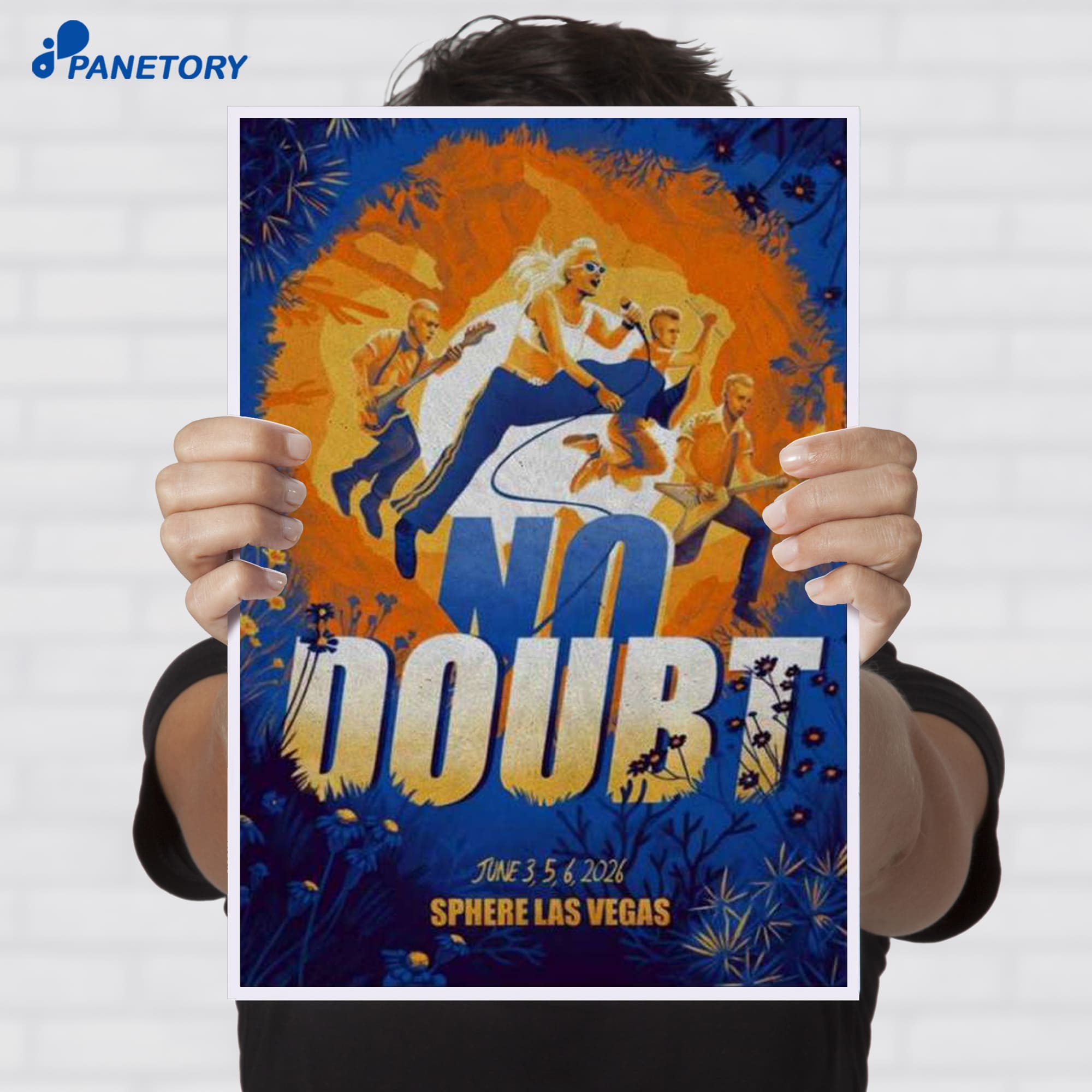 No Doubt Jun 5-6 2026 Sphere Poster No Doubt Jun 5-6 2026 Sphere Poster
