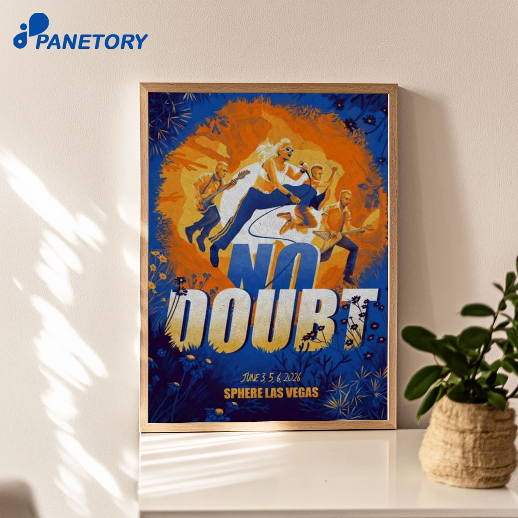 No Doubt Jun 5-6 2026 Sphere Poster No Doubt Jun 5-6 2026 Sphere Poster