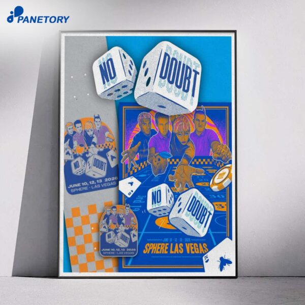 No Doubt Las Vegas Jun 12 2026 Poster