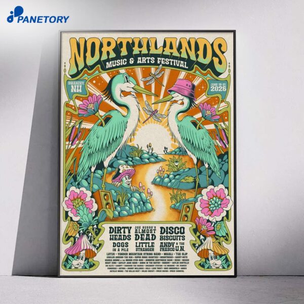 Northlands Music And Arts Festival Swanzey NH Jun 19 21 2026 Poster
