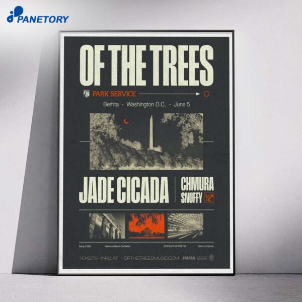 Of The Trees Washington DC Jun 5 2026 Poster