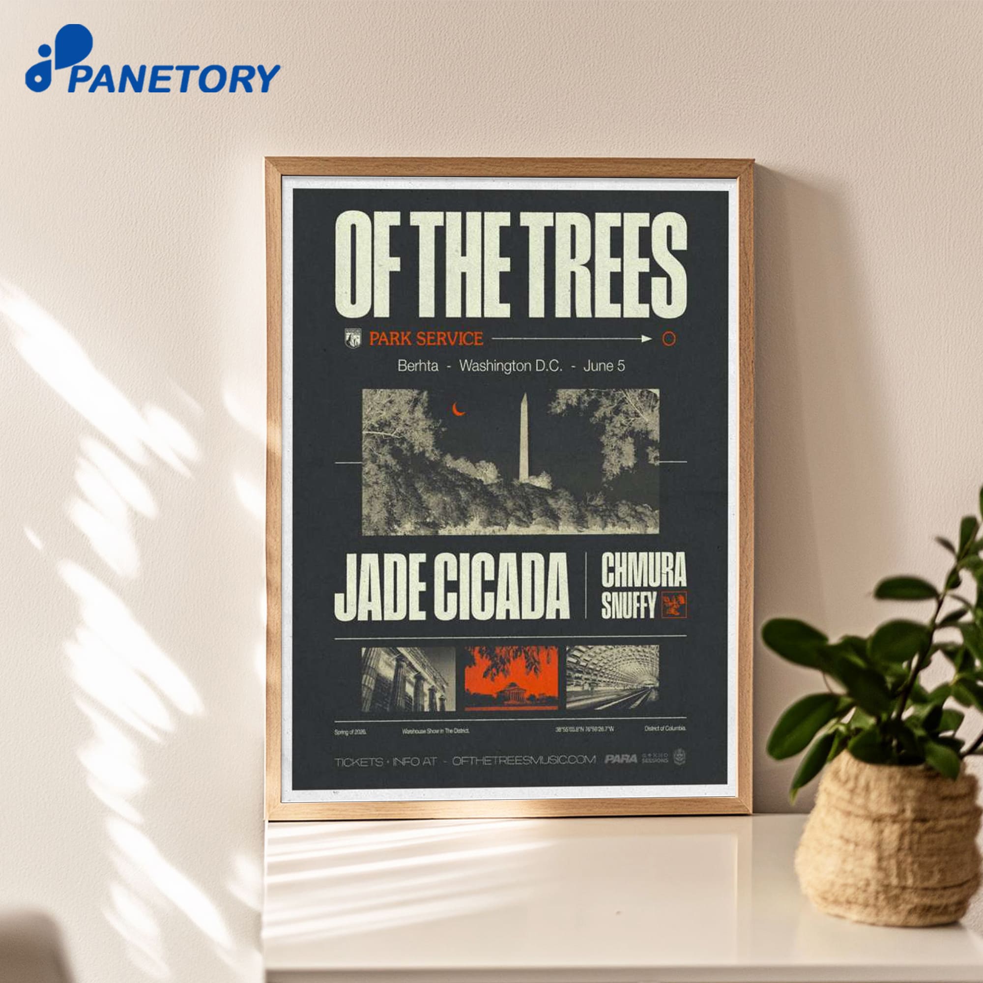 Of The Trees Washington Dc Jun 5 2026 Poster Of The Trees Washington Dc Jun 5 2026 Poster