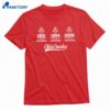 Oklahoma Baseball 3 Time National Champions Banners T-shirt 1