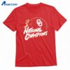 Oklahoma Baseball 3-time National Champions T-shirt 1