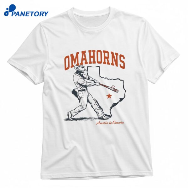 Omahorns Austin To Omaha T-Shirt