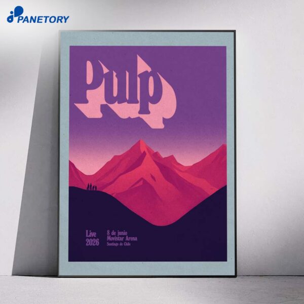 Pulp Movistar Arena Jun 8 2026 Poster