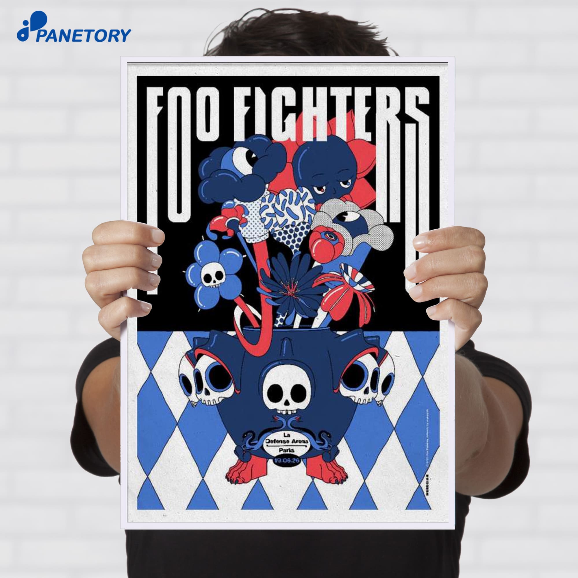 Paris France Foo Fighters Jun 19 206 Poster Paris France Foo Fighters Jun 19 206 Poster