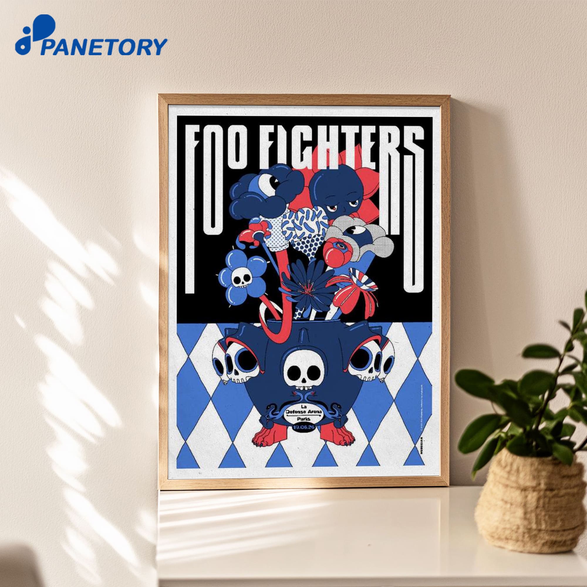 Paris France Foo Fighters Jun 19 206 Poster Paris France Foo Fighters Jun 19 206 Poster
