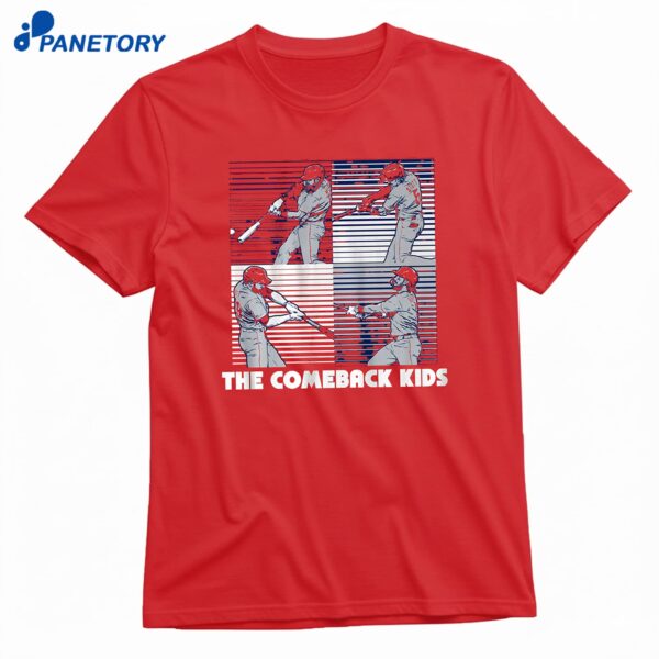 Philadelphia Baseball The Comeback Kids T-Shirt