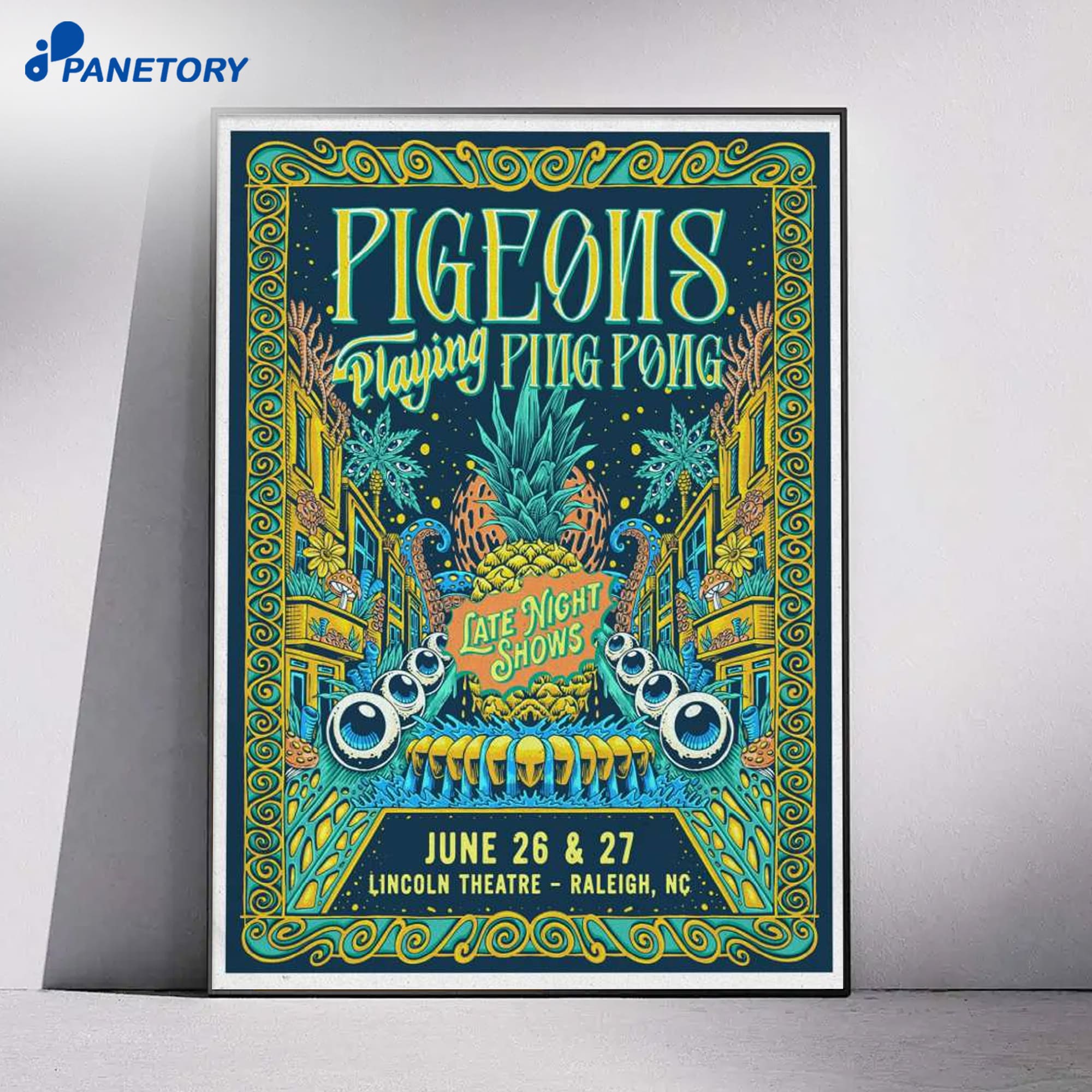 Pigeons Playing Ping Pong Raleigh Nc Jun 27 2026 Poster 4 Pigeons Playing Ping Pong Raleigh Nc Jun 27 2026 Poster 1
