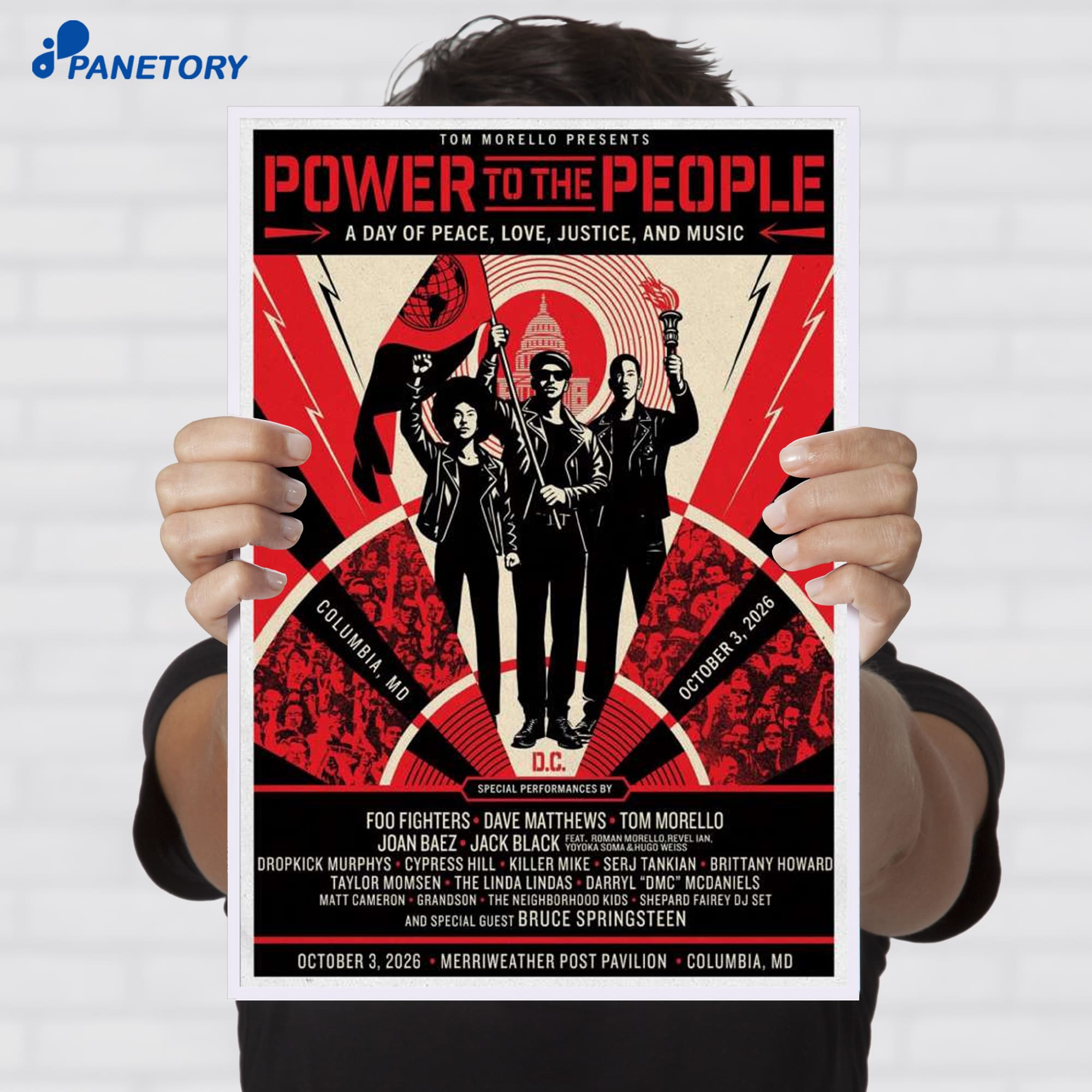 Power To The People Columbia Oct 3 2026 Poster Power To The People Columbia Oct 3 2026 Poster