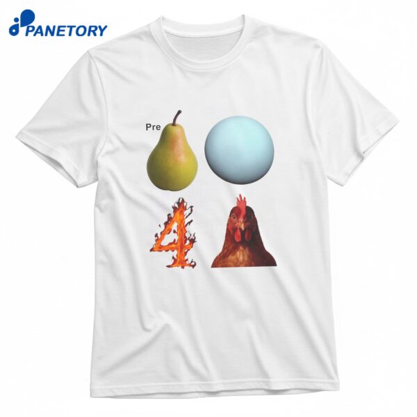 Pre Pear Uranus 4 Cock T-Shirt