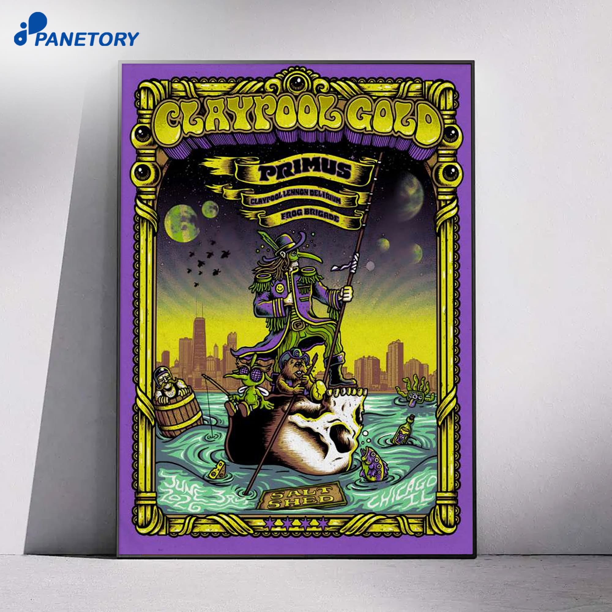 Primus In Chicago Il Jun 3 2026 Poster 4 Primus In Chicago Il Jun 3 2026 Poster 1