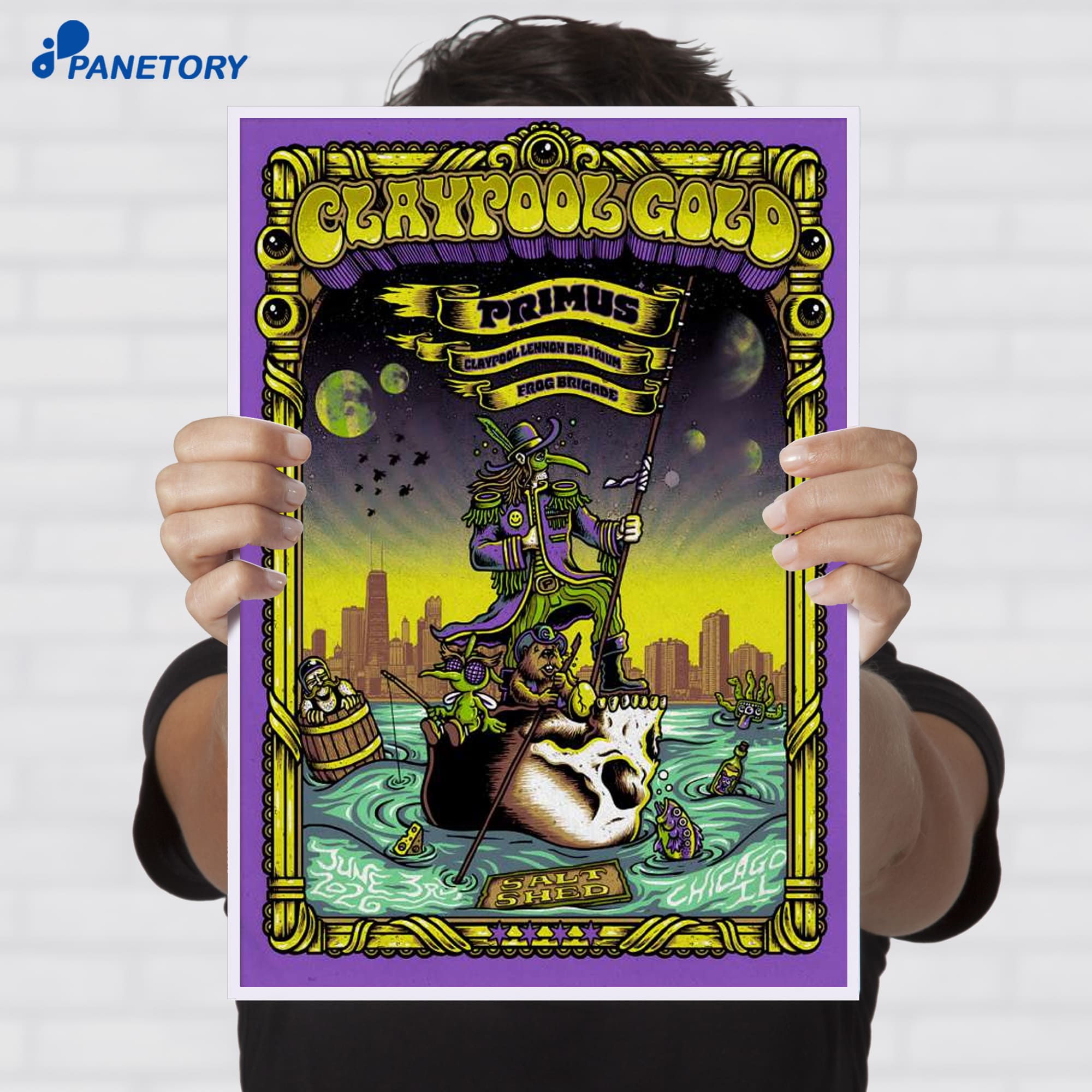 Primus In Chicago Il Jun 3 2026 Poster Primus In Chicago Il Jun 3 2026 Poster