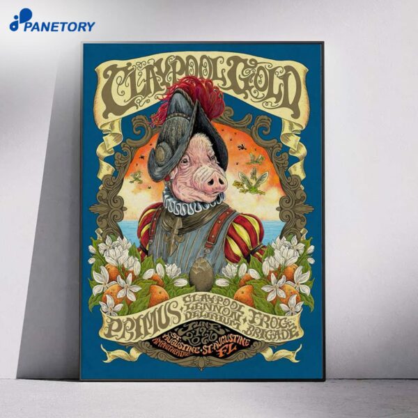Primus St. Augustine Amphitheatre Jun 19 2026 Poster