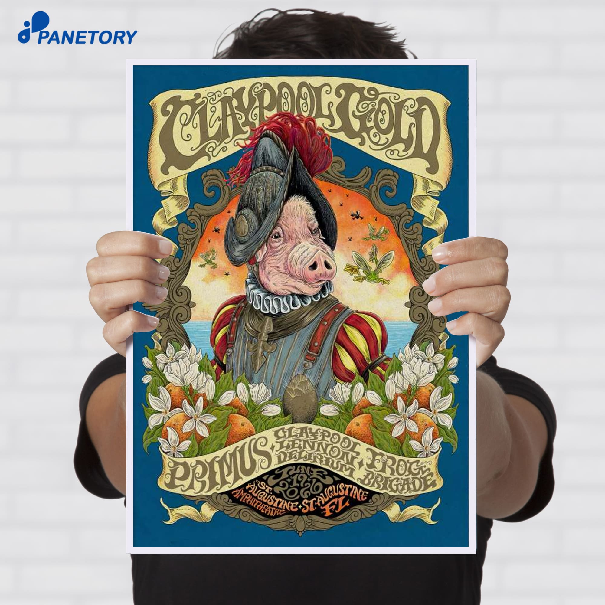 Primus St. Augustine Amphitheatre Jun 19 2026 Poster Primus St. Augustine Amphitheatre Jun 19 2026 Poster