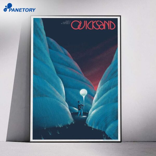 Quicksand Hamburg DE Knust Jun 18 2026 Poster