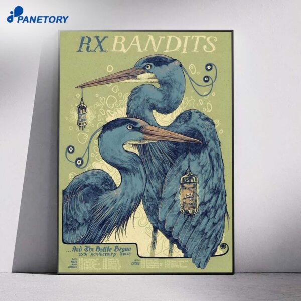 RX Bandits And The Battle Begun Tour 20th Anniversary 2026 Poster
