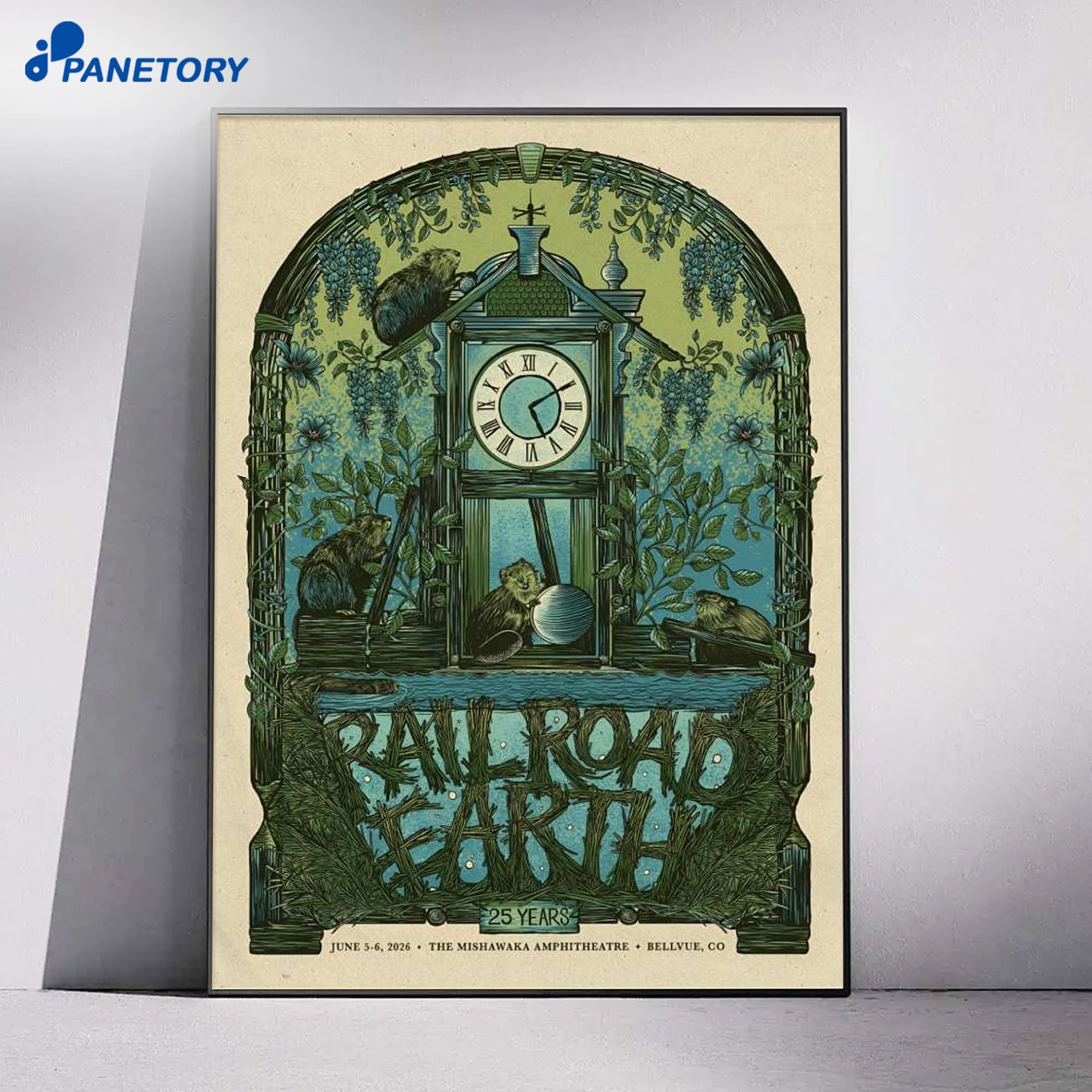 Railroad Earth Bellvue Co Jun 5-6 2026 Poster 4 Railroad Earth Bellvue Co Jun 5-6 2026 Poster 1