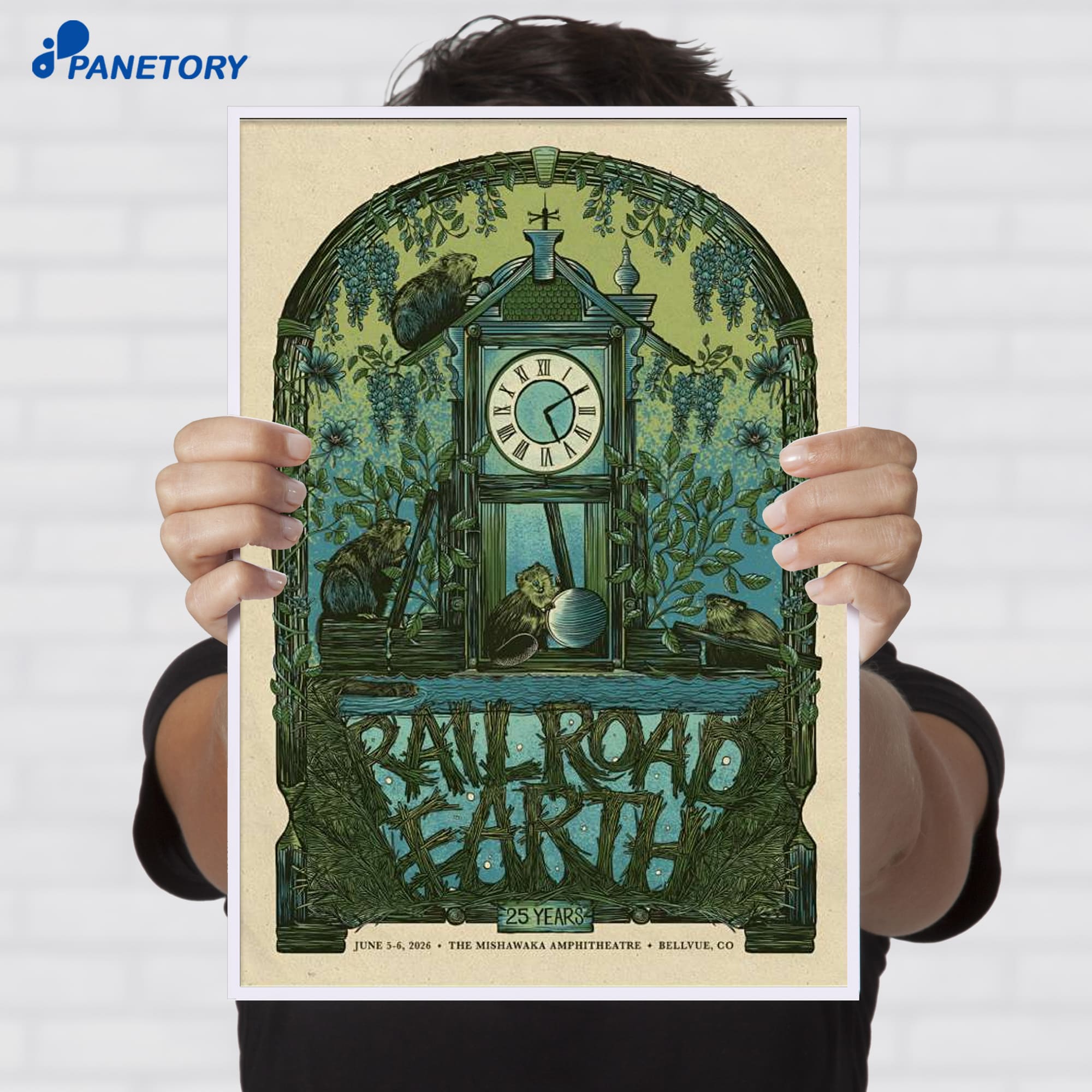 Railroad Earth Bellvue Co Jun 5-6 2026 Poster Railroad Earth Bellvue Co Jun 5-6 2026 Poster