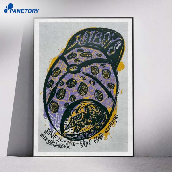 Ratboys Cleveland 2026 Poster
