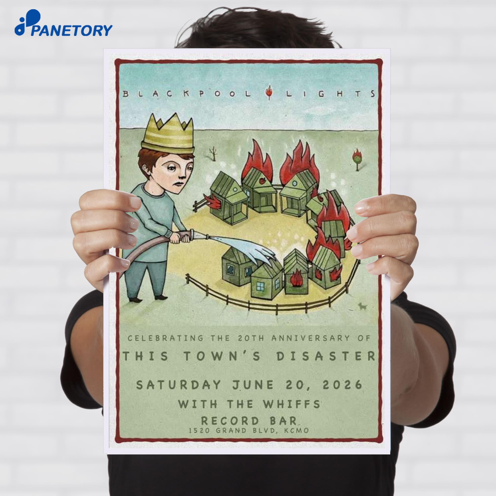 Recordbar Kansas City Mo Blackpool Lights Jun 20 2026 Poster Recordbar Kansas City Mo Blackpool Lights Jun 20 2026 Poster