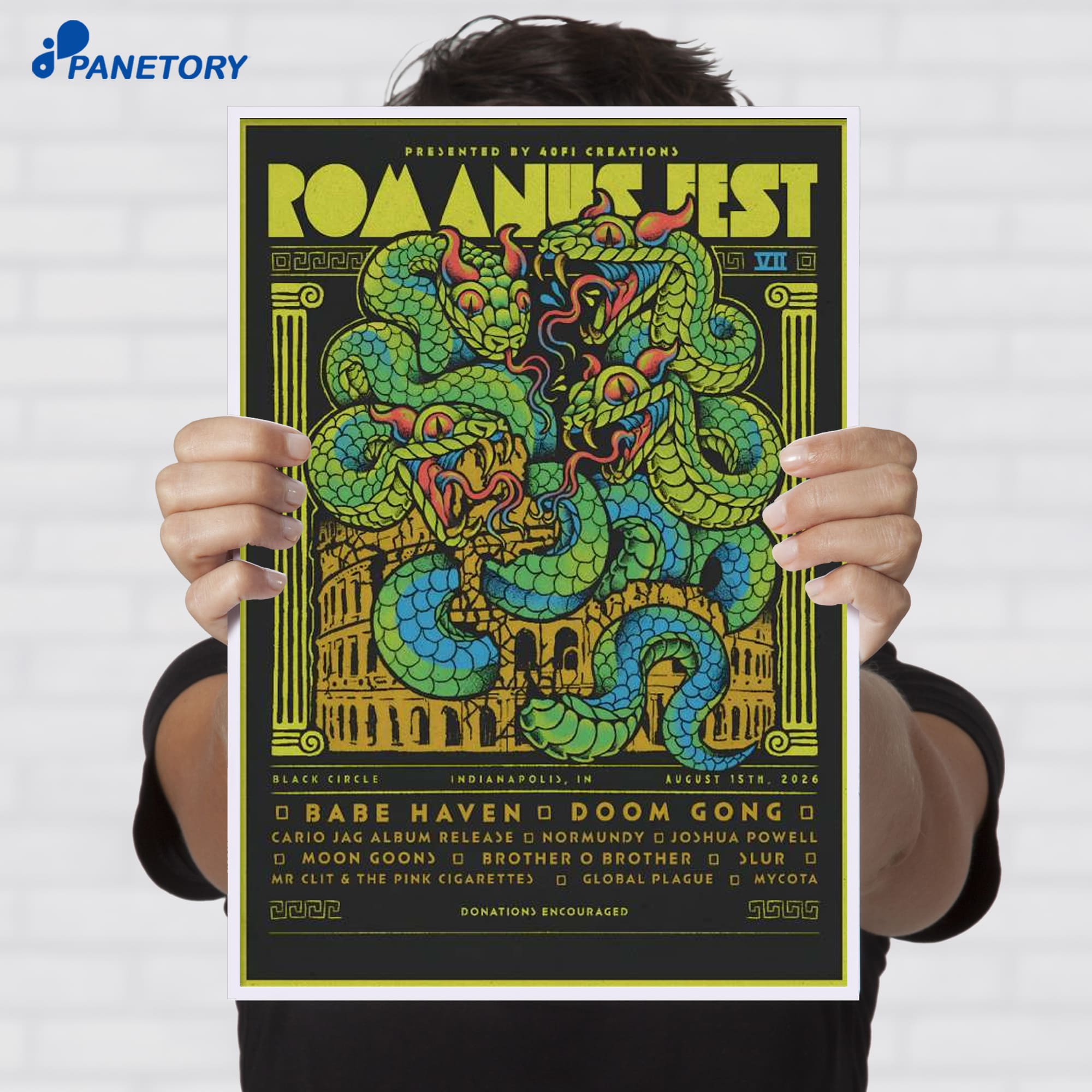 Romanus Fest Indianapolis In Aug 15 2026 Poster Romanus Fest Indianapolis In Aug 15 2026 Poster