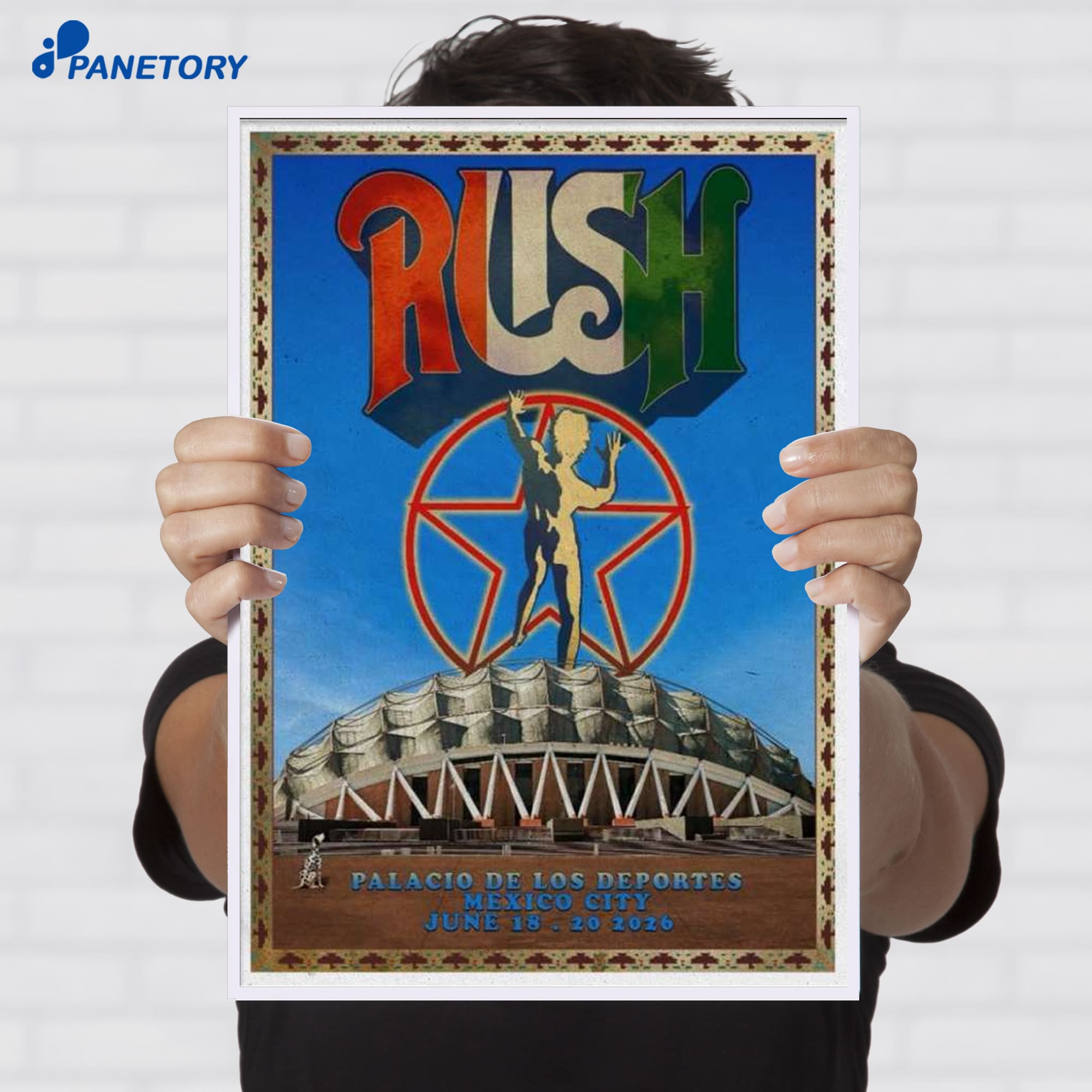 Rush Mexico City Jun 19 20 2026 Poster Rush Mexico City Jun 19 20 2026 Poster