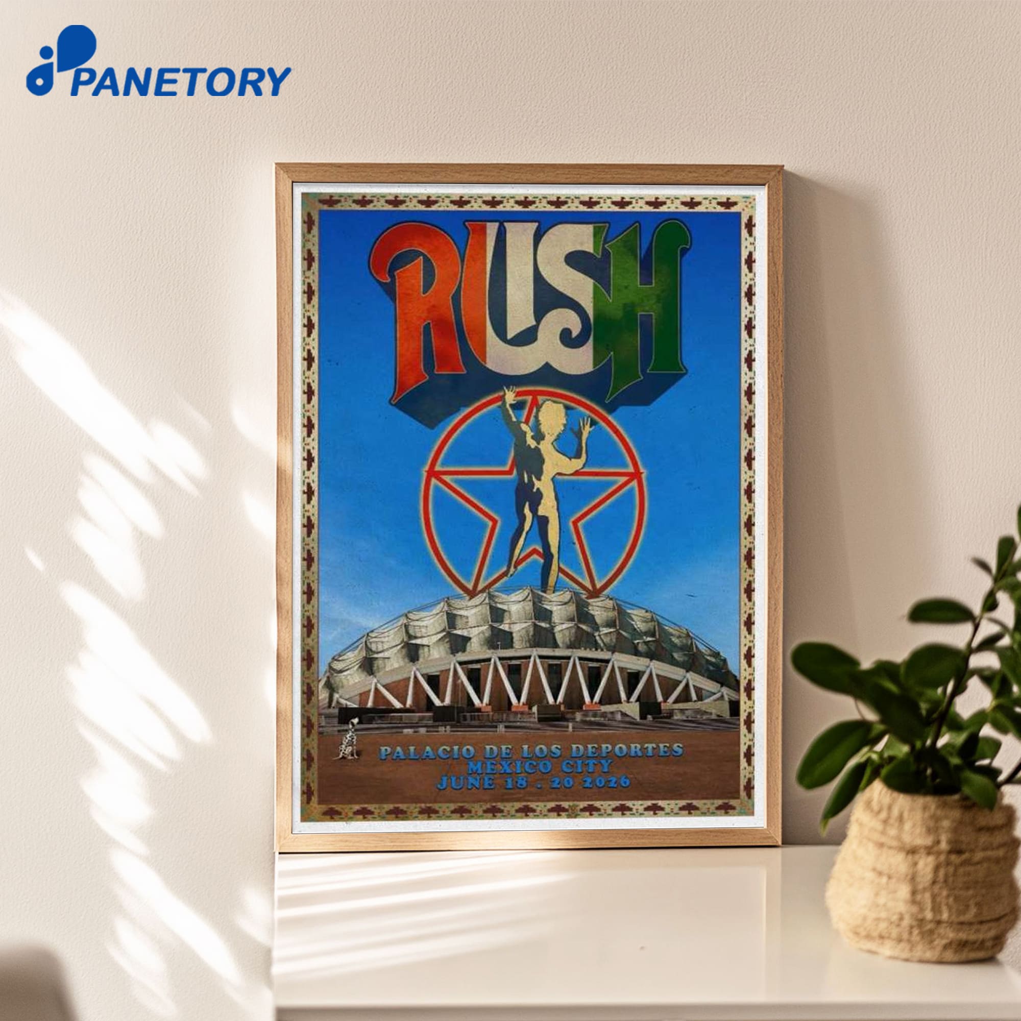 Rush Mexico City Jun 19 20 2026 Poster Rush Mexico City Jun 19 20 2026 Poster