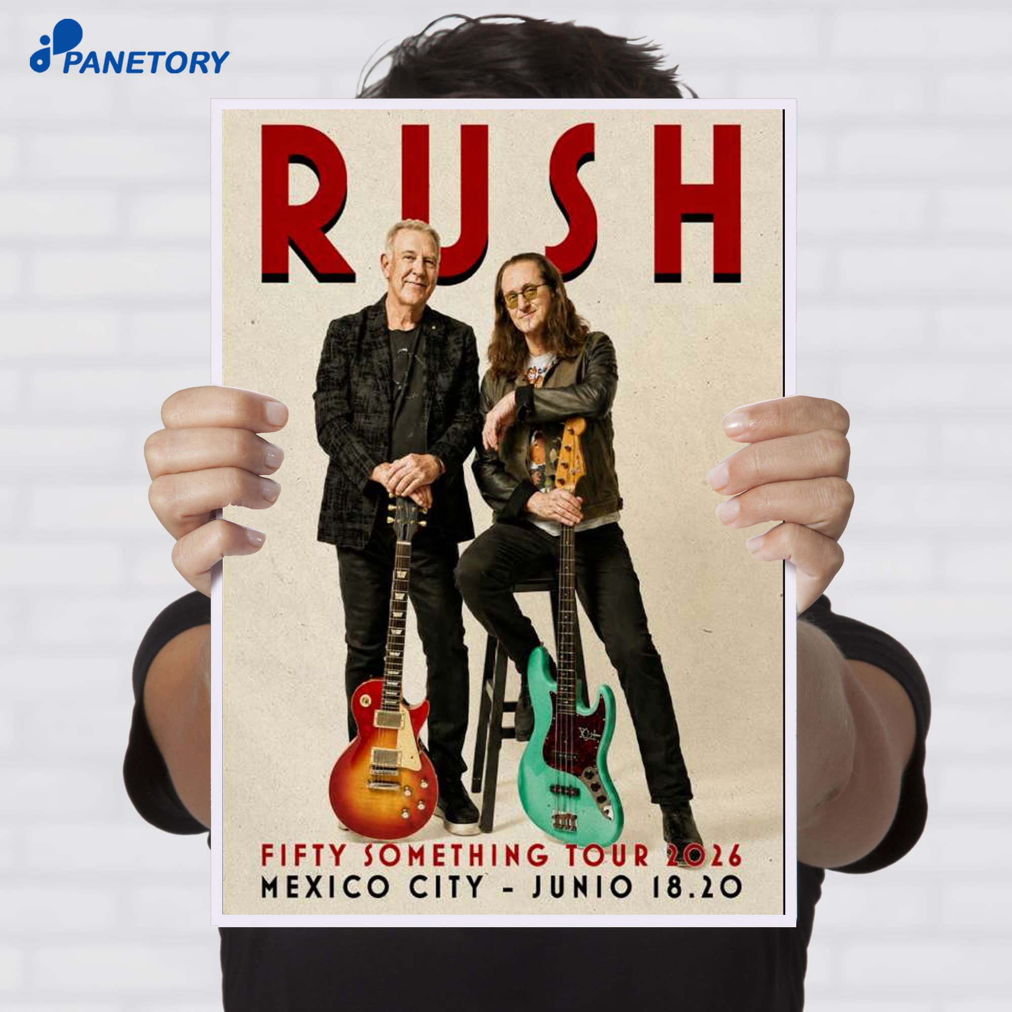 Rush Mexico City Mexico 2026 Poster Rush Mexico City Mexico 2026 Poster