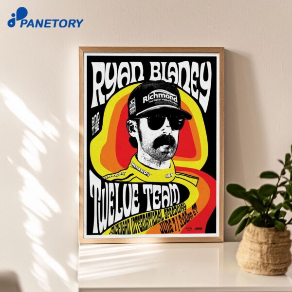 Ryan Blaney Michigan International Jun 7 2026 Poster