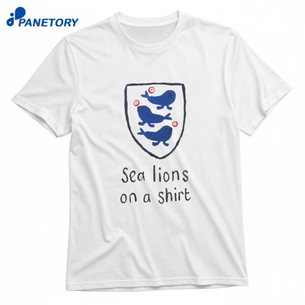 Sea Lions On A T-Shirt