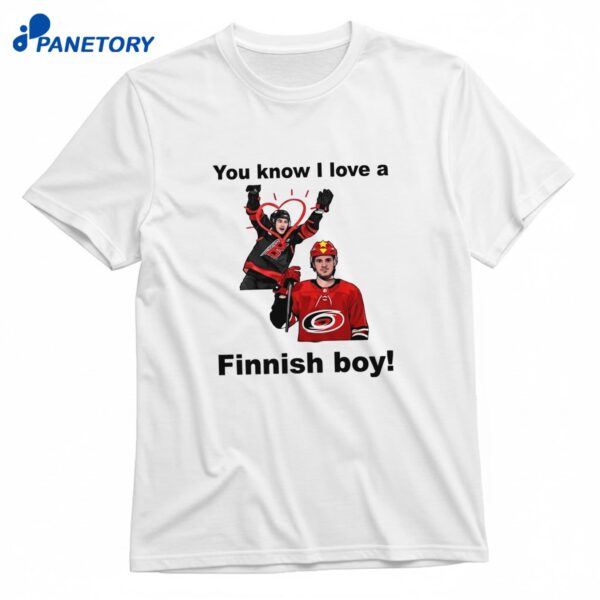 Seth Jarvis You Know I Love A Finnish Boy T-Shirt