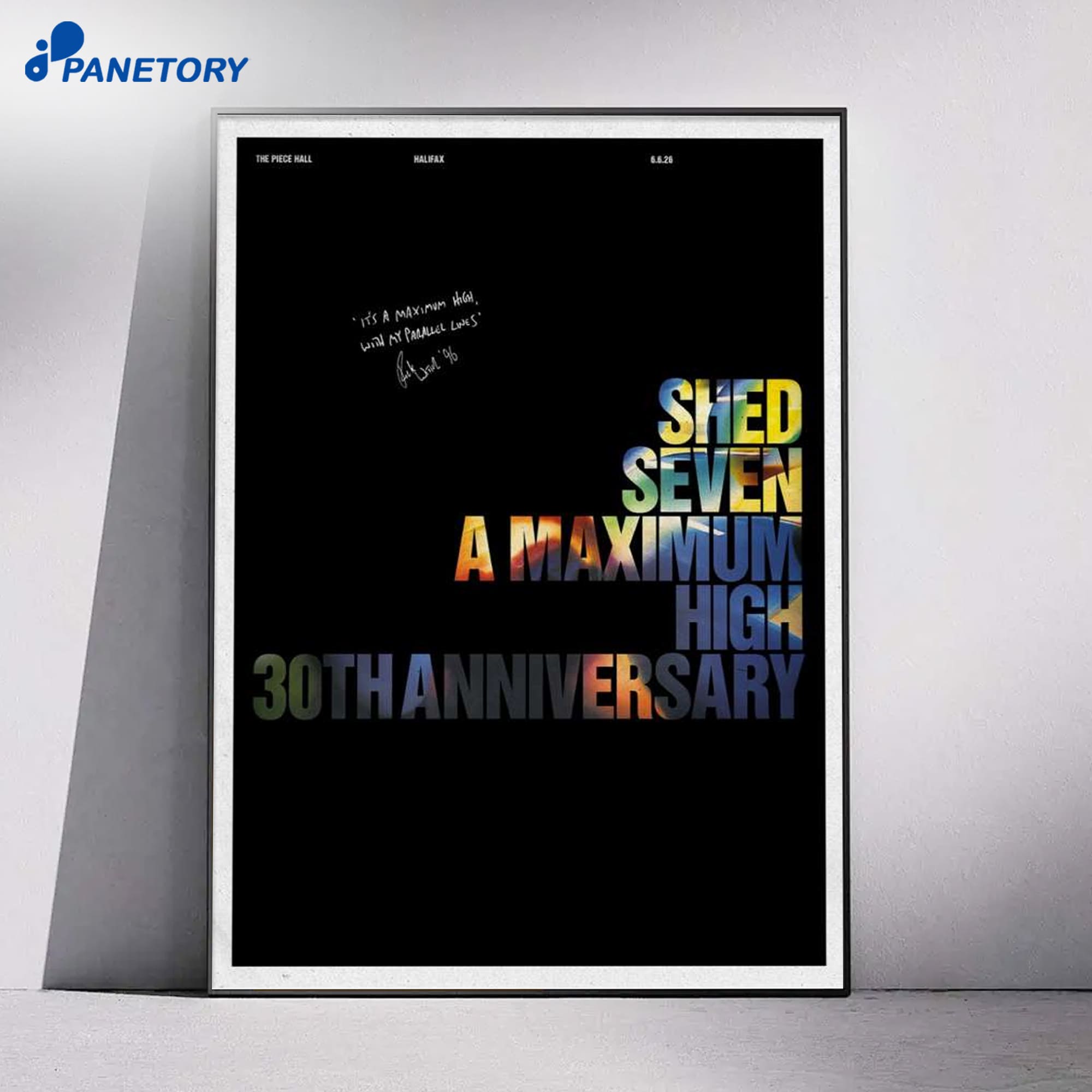 Shed Seven The Piece Hall Jun 6 2026 Poster 4 Shed Seven The Piece Hall Jun 6 2026 Poster 1