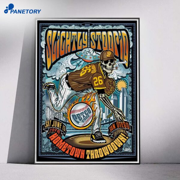 Slightly Stoopid San Diego CA Tour Jun 13 2026 Poster