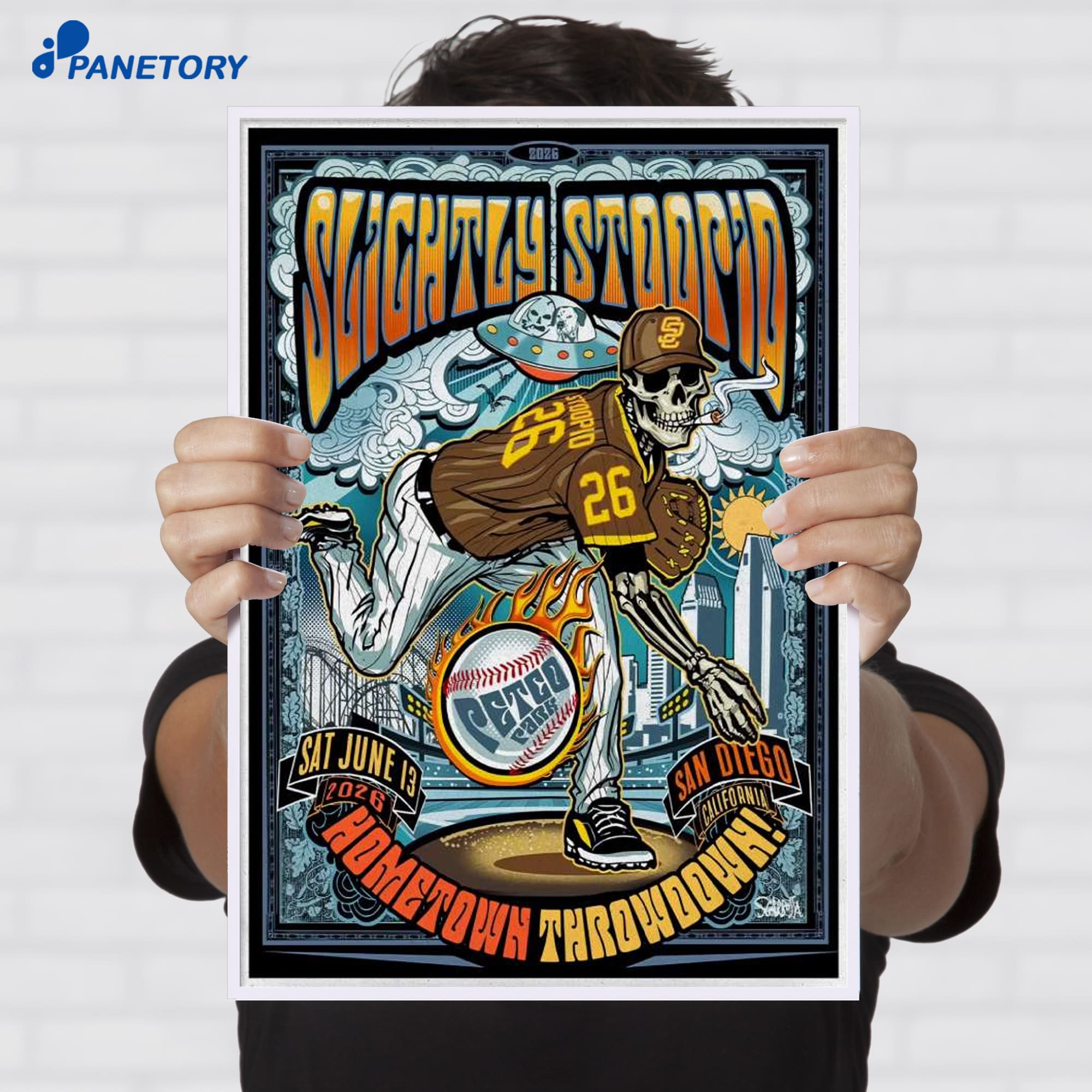 Slightly Stoopid San Diego Ca Tour Jun 13 2026 Poster Slightly Stoopid San Diego Ca Tour Jun 13 2026 Poster