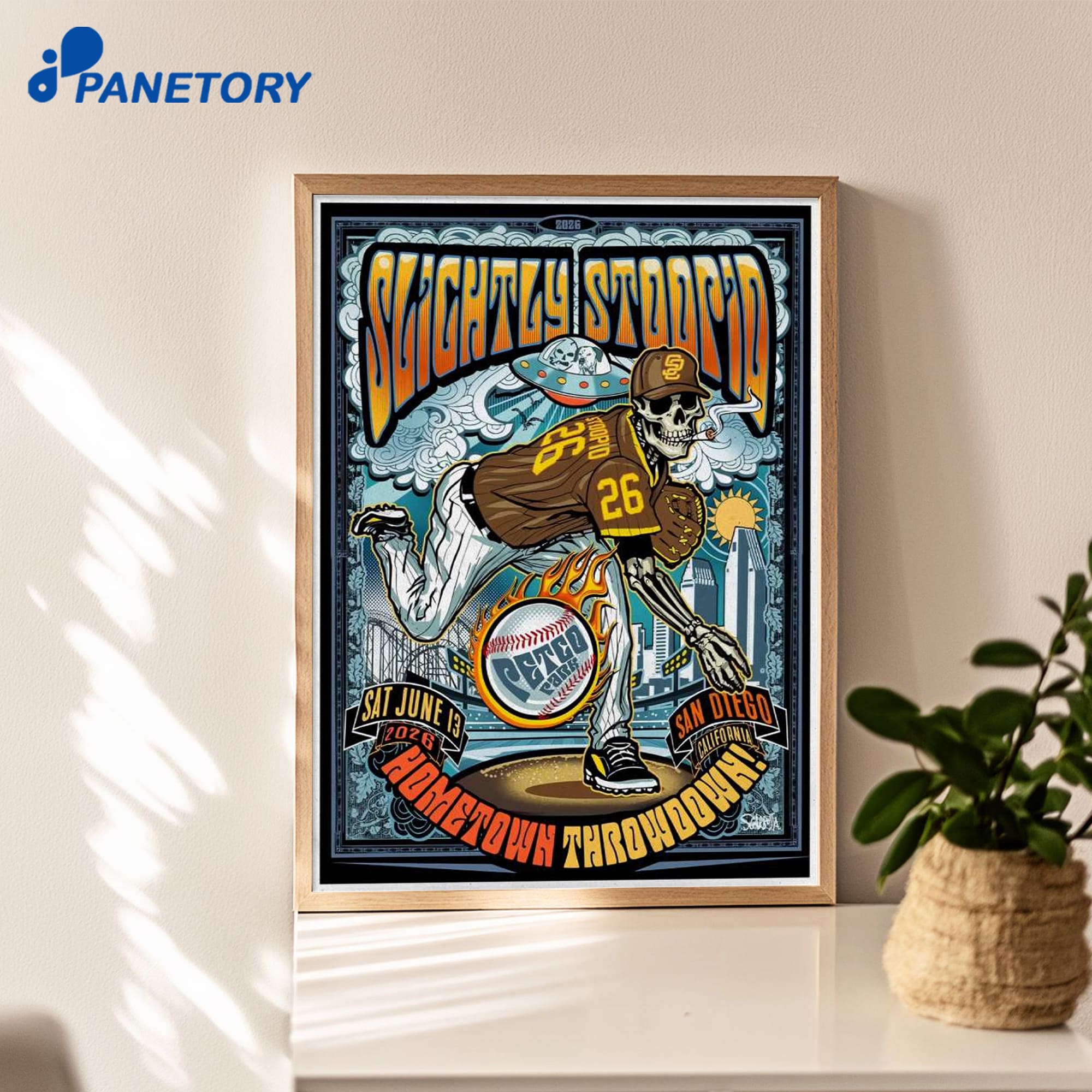 Slightly Stoopid San Diego Ca Tour Jun 13 2026 Poster Slightly Stoopid San Diego Ca Tour Jun 13 2026 Poster