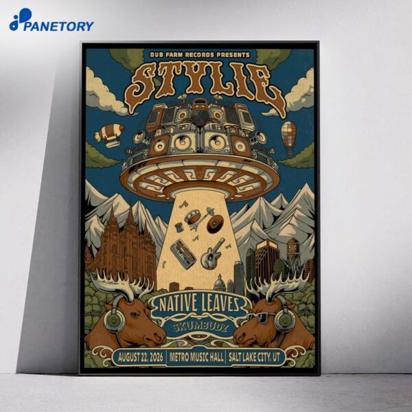 Stylie Salt Lake City UT Event Aug 22 2026 Poster