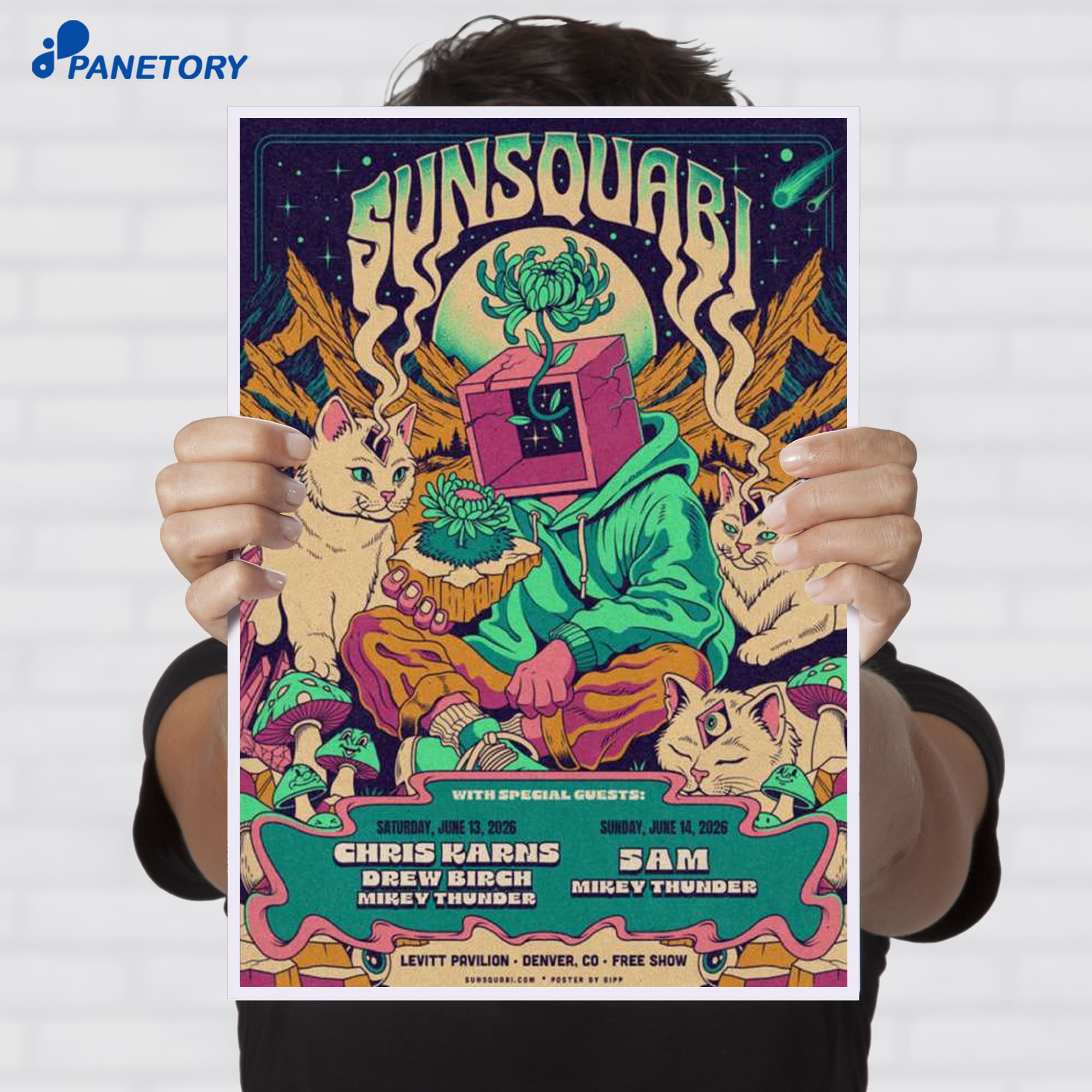 Sunsquabi Denver Co Jun 13 2026 Poster Sunsquabi Denver Co Jun 13 2026 Poster