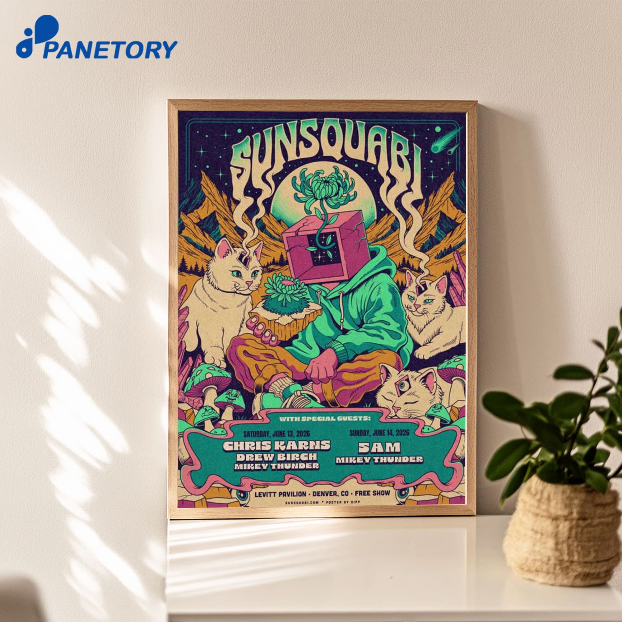 Sunsquabi Denver Co Jun 13 2026 Poster Sunsquabi Denver Co Jun 13 2026 Poster