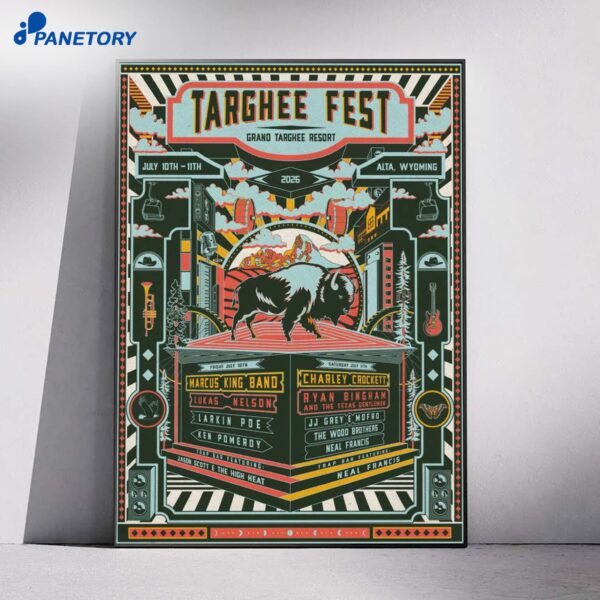 Targhee Fest Alta WYJul 10-11 2026 Poster