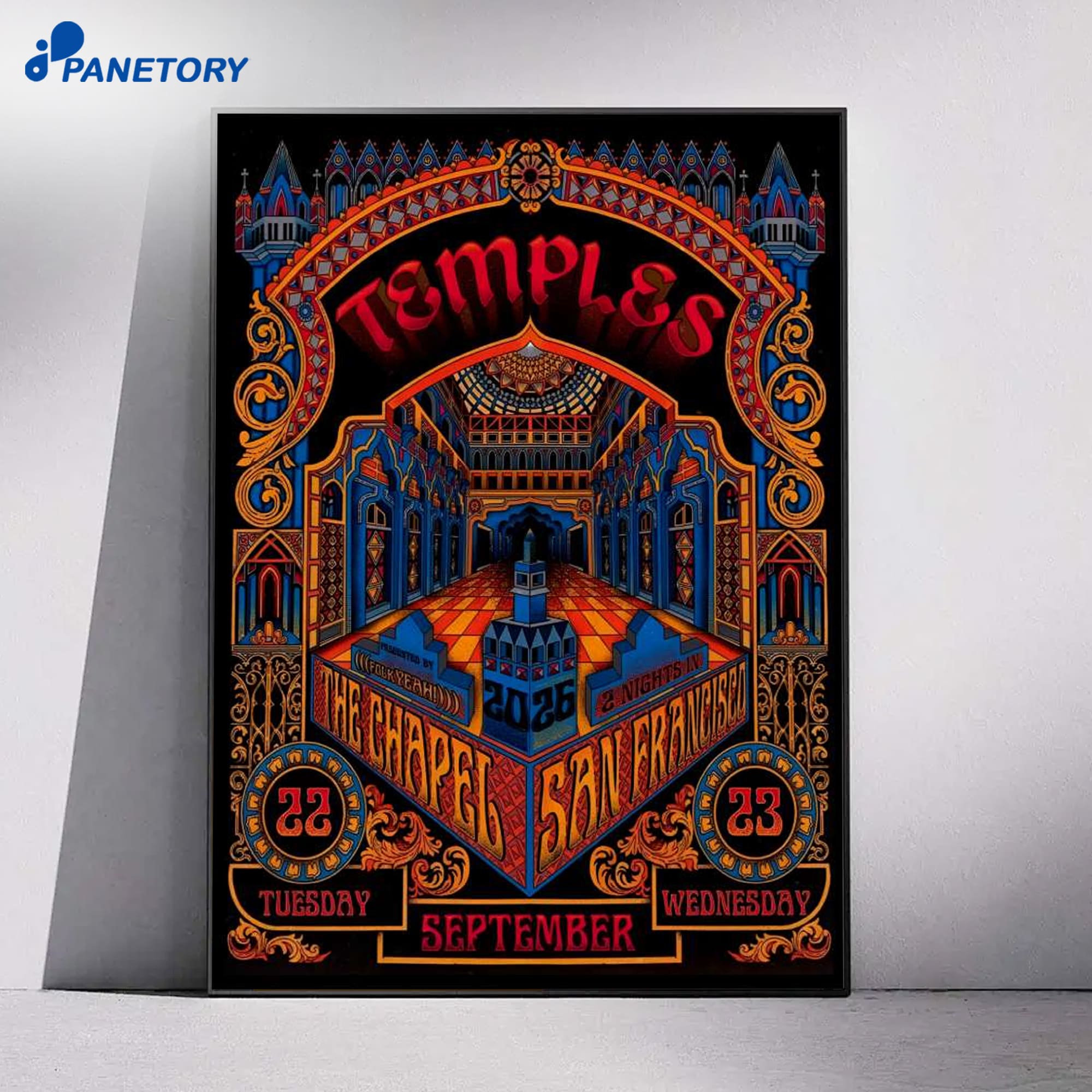 Temples San Francisco Ca Sep 22-23 2026 Poster 4 Temples San Francisco Ca Sep 22-23 2026 Poster 1