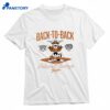Texas Softball Back To Back Champions Diamond T-shirt 1