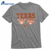 Texas Softball Back-to Back Champions Logos T-shirt 1
