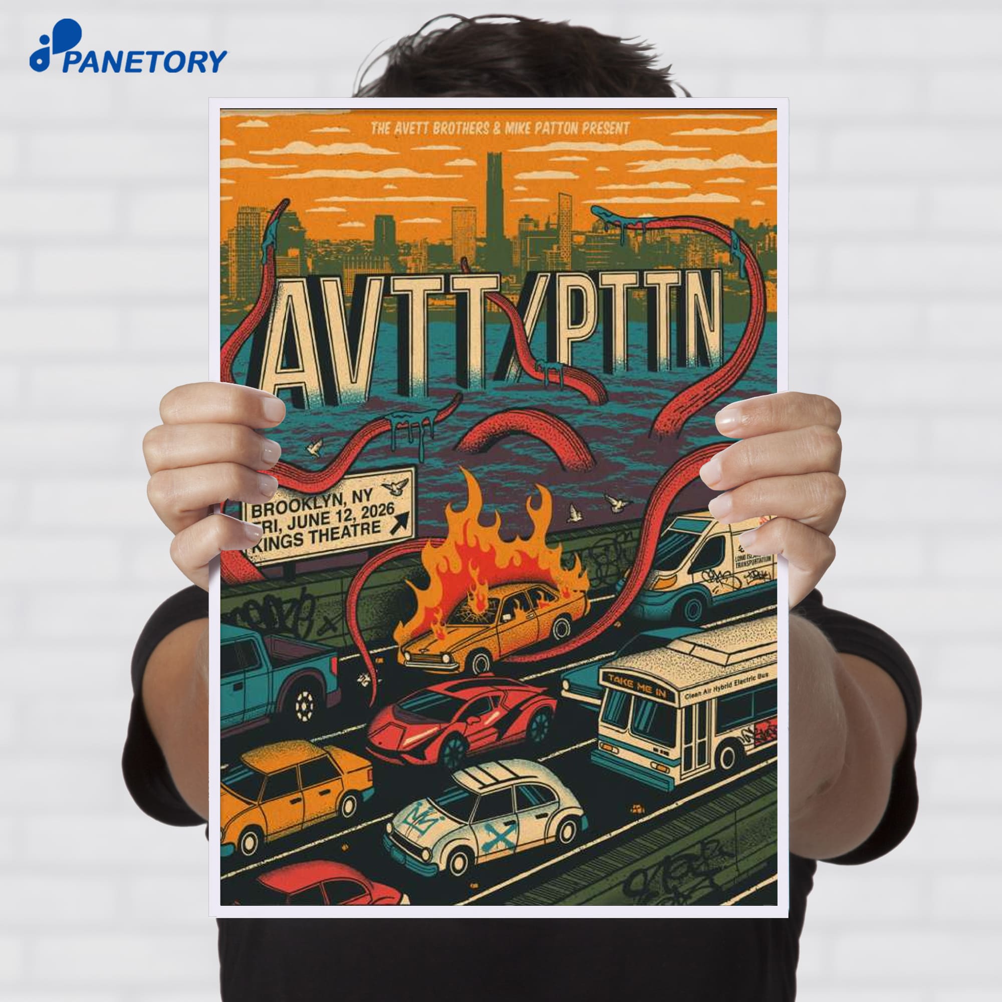 The Avett Brothers Brooklyn Ny Tour Jun 12 2026 Poster The Avett Brothers Brooklyn Ny Tour Jun 12 2026 Poster