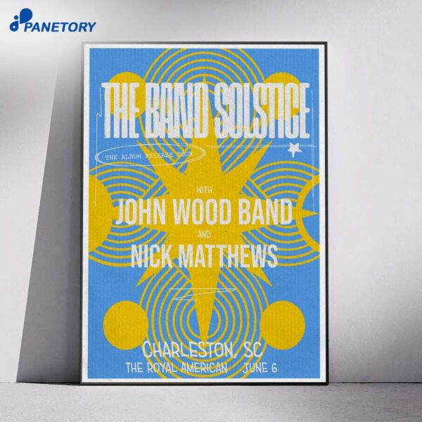 The Band Solstice Charleston Jun 6 2026 Poster