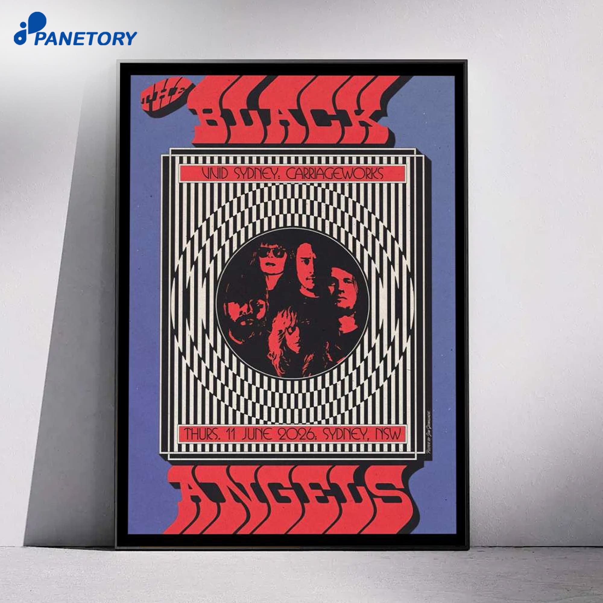The Black Angels Sydney Carriageworks Jun 11 2026 Poster 4 The Black Angels Sydney Carriageworks Jun 11 2026 Poster 1