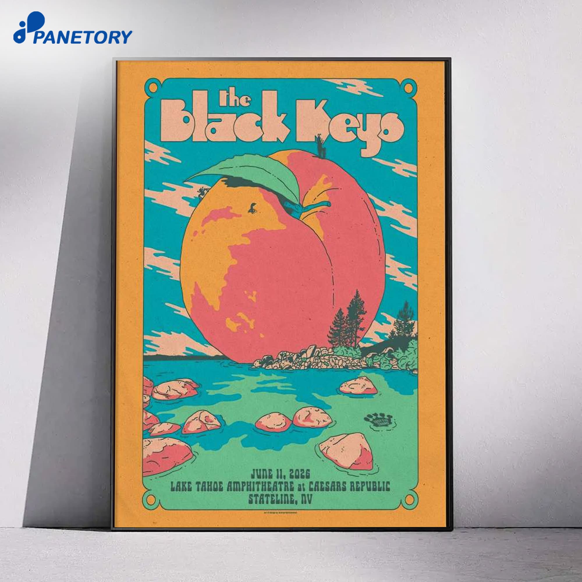 The Black Keys Lake Tahoe Amphitheatre Caesars Republic-Lake Tahoe Nv Jun 11 2026 Poster 4 The Black Keys Lake Tahoe Amphitheatre Caesars Republic Lake Tahoe Nv Jun 11 2026 Poster 1