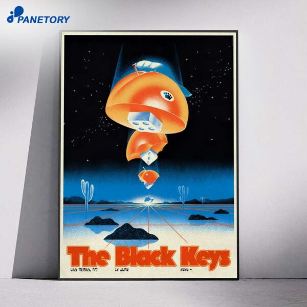 The Black Keys Las Vegas NV Jun 12 2026 Poster