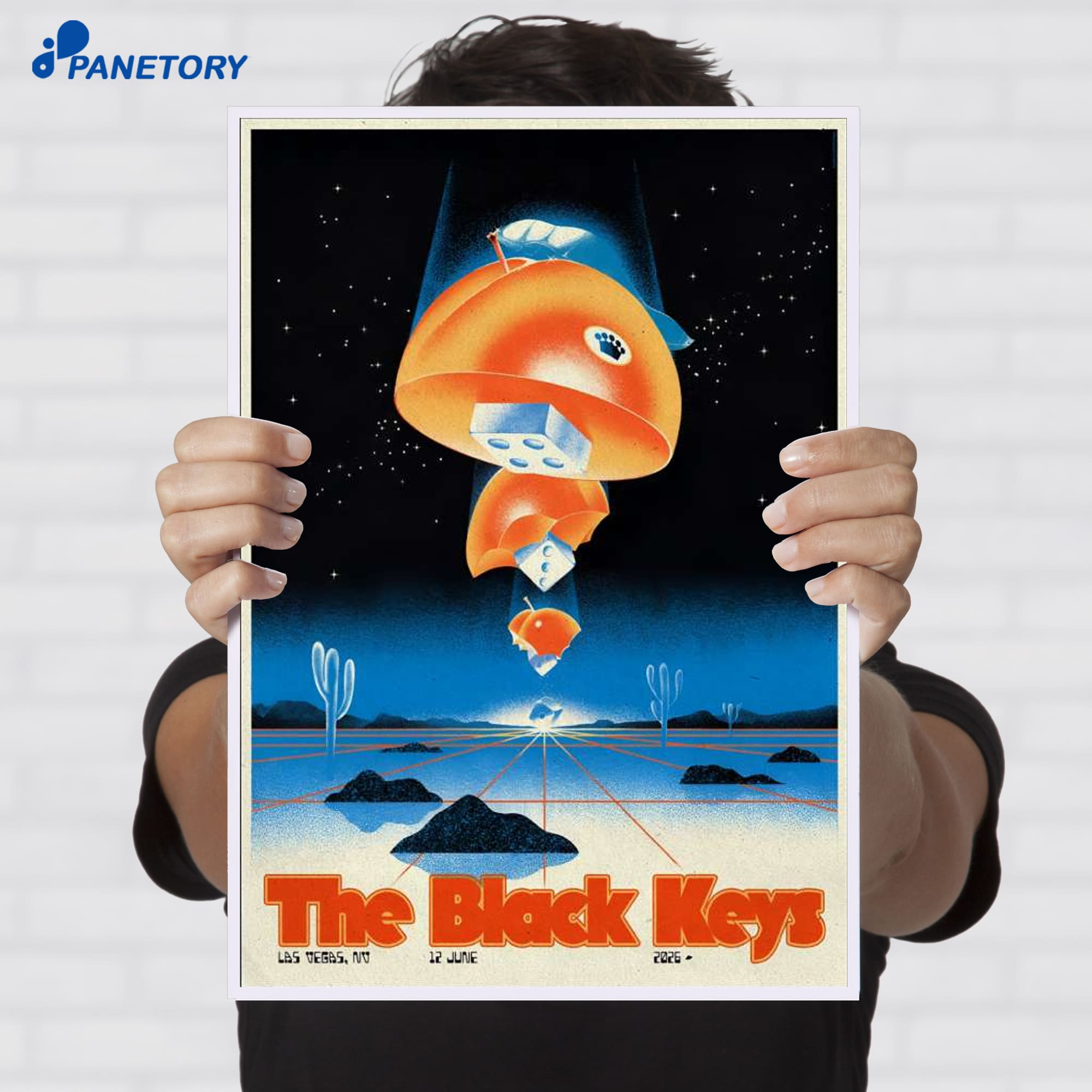 The Black Keys Las Vegas Nv Jun 12 2026 Poster The Black Keys Las Vegas Nv Jun 12 2026 Poster